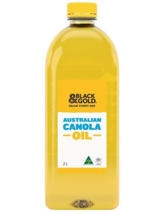 Black & Gold Australian Canola Oil 2ltr x 1